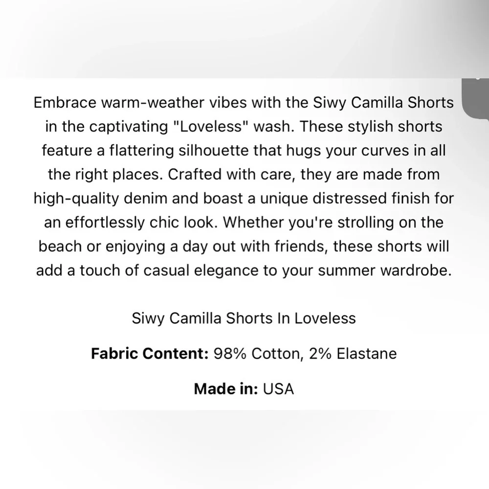 Women's Blue Denim Shorts